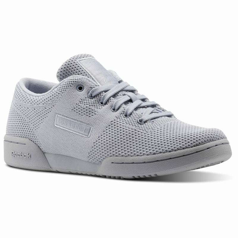 Tenisi Reebok Workout Clean Ultraknit Dama Gri/Albi Romania AE6728BN